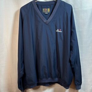 FOURSOME ST ANDREWS Navy Windbreaker
